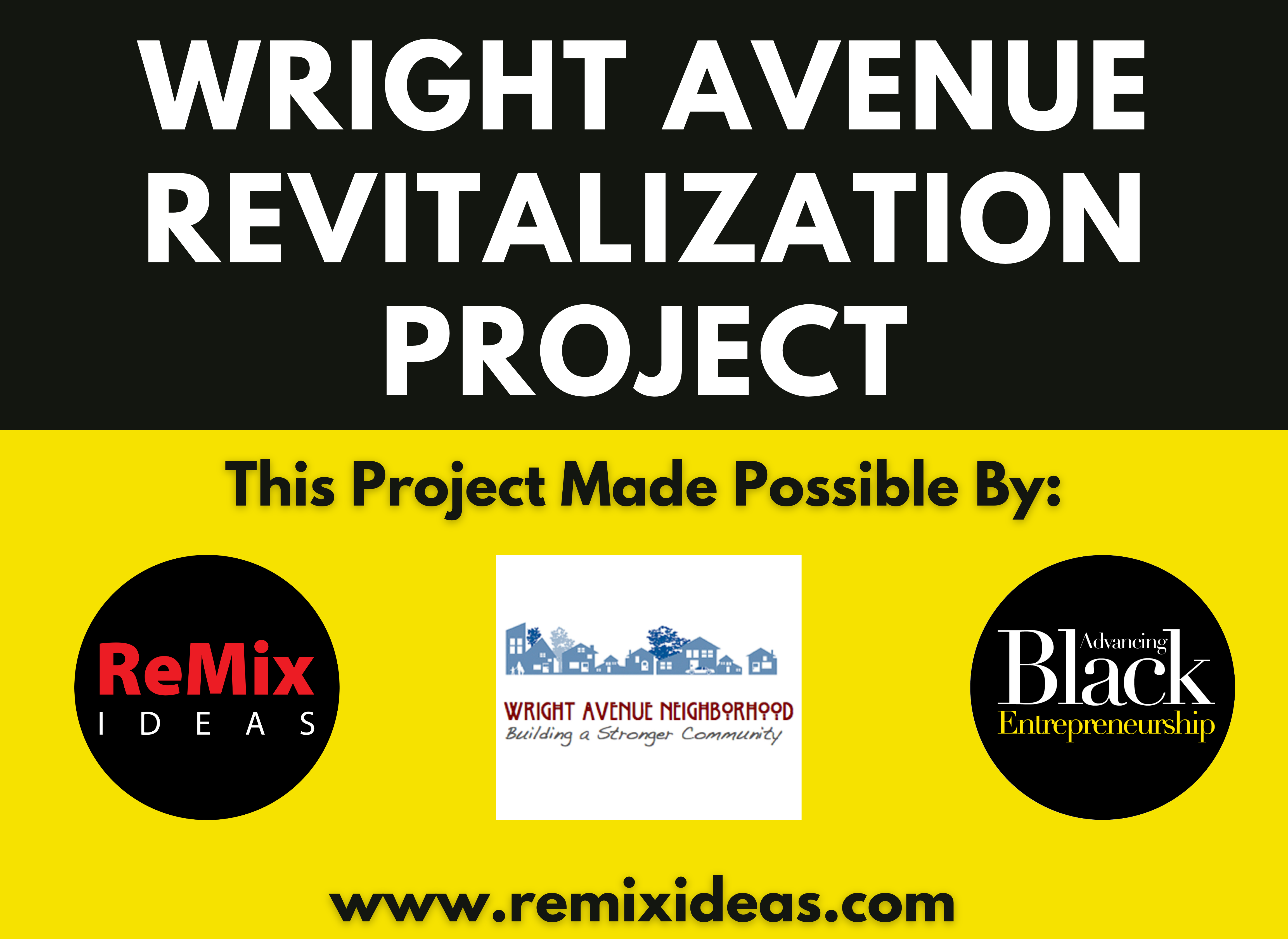 Revitalization of Historic Wright avenue